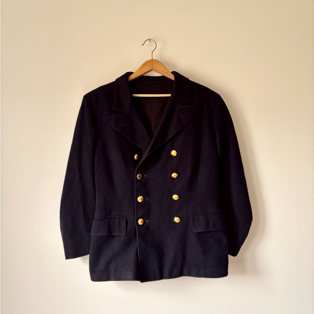 1960’s Danish Military Navy Wool Jacket
